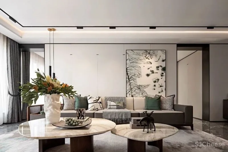 青岛龙湖昱城样板间 矩阵纵横