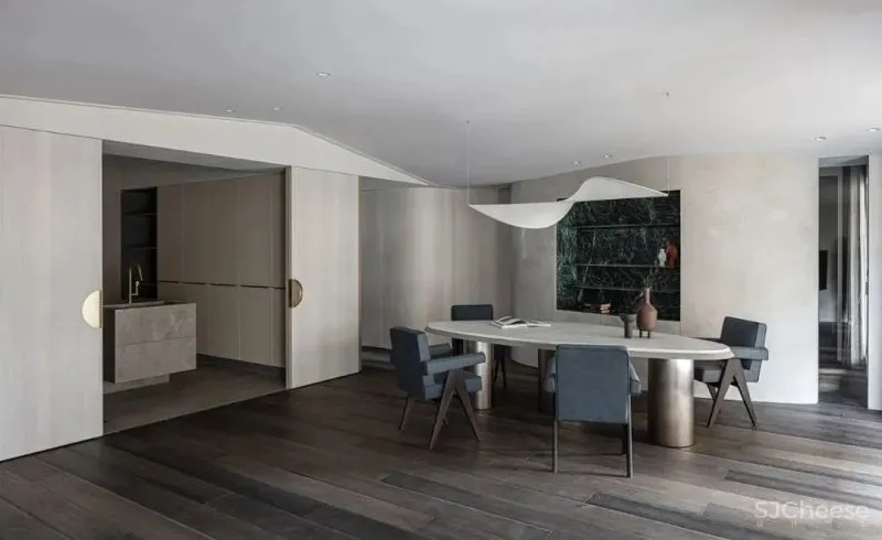 弧形 曲面，不一般的新时代住宅 源原设计