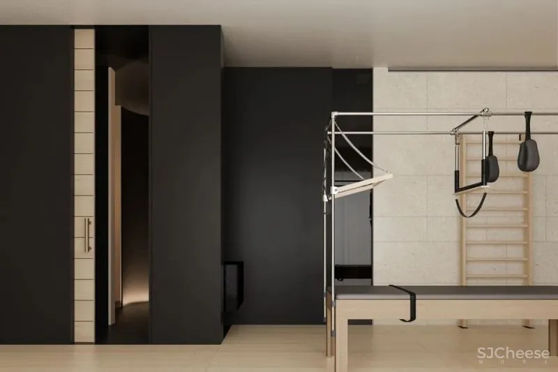 新作 运动的流线 俞舍 瑜伽-普拉提，广东 言昱室内设计