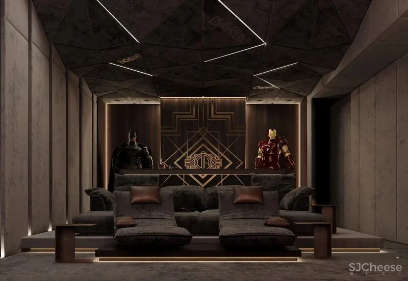 1105㎡顶层复式，奢华的气质 Ab Architects