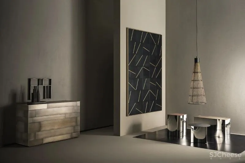 De Castelli 2021新品｜金属“硬时装”，室内设计新趋势