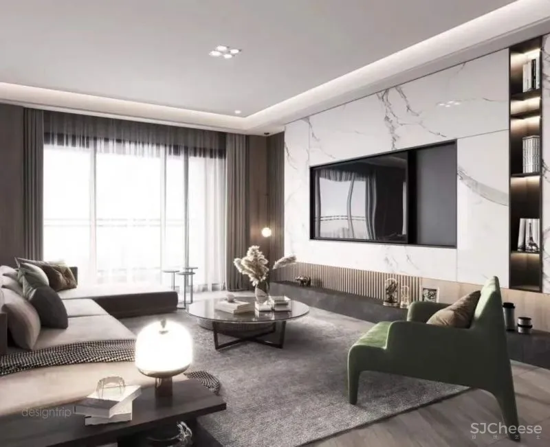 2021年电视墙设计,应该是这样的...