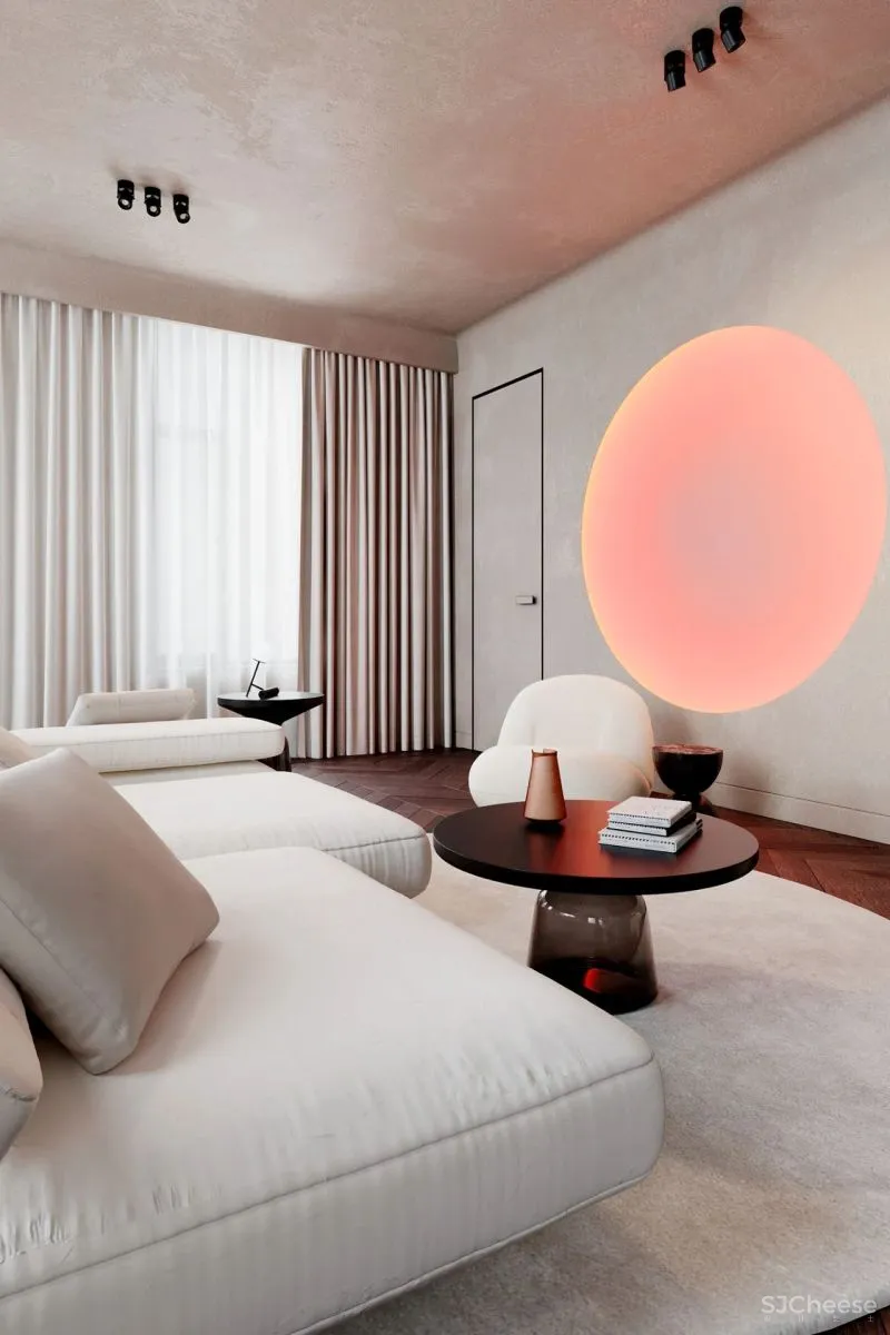 110㎡现代简奢风，就是这么撩人！