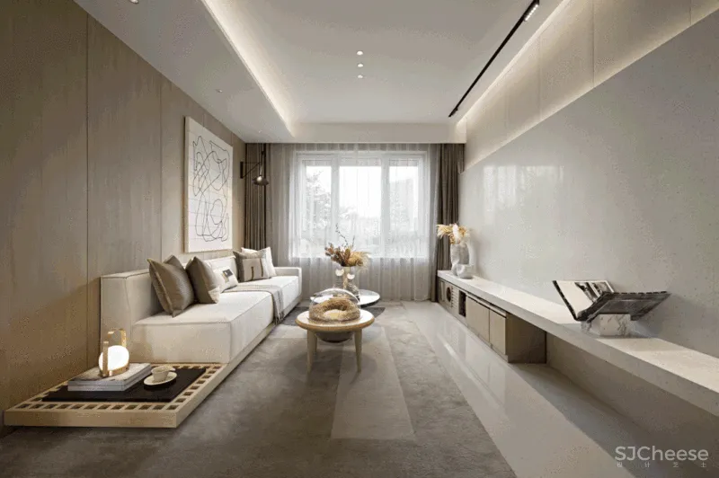 青岛龙湖昱城样板间 矩阵纵横