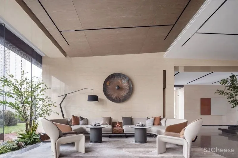 摄取“自然”与“现代”为设计导向和内核,打造一个雅致、高品质的生活美学空间。