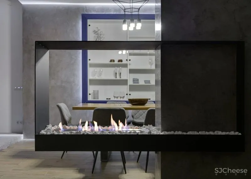 这3个蓝色调小家,敢于打破常规,自然不平常!