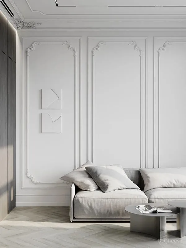 黑白缄默简约沉稳家居内饰