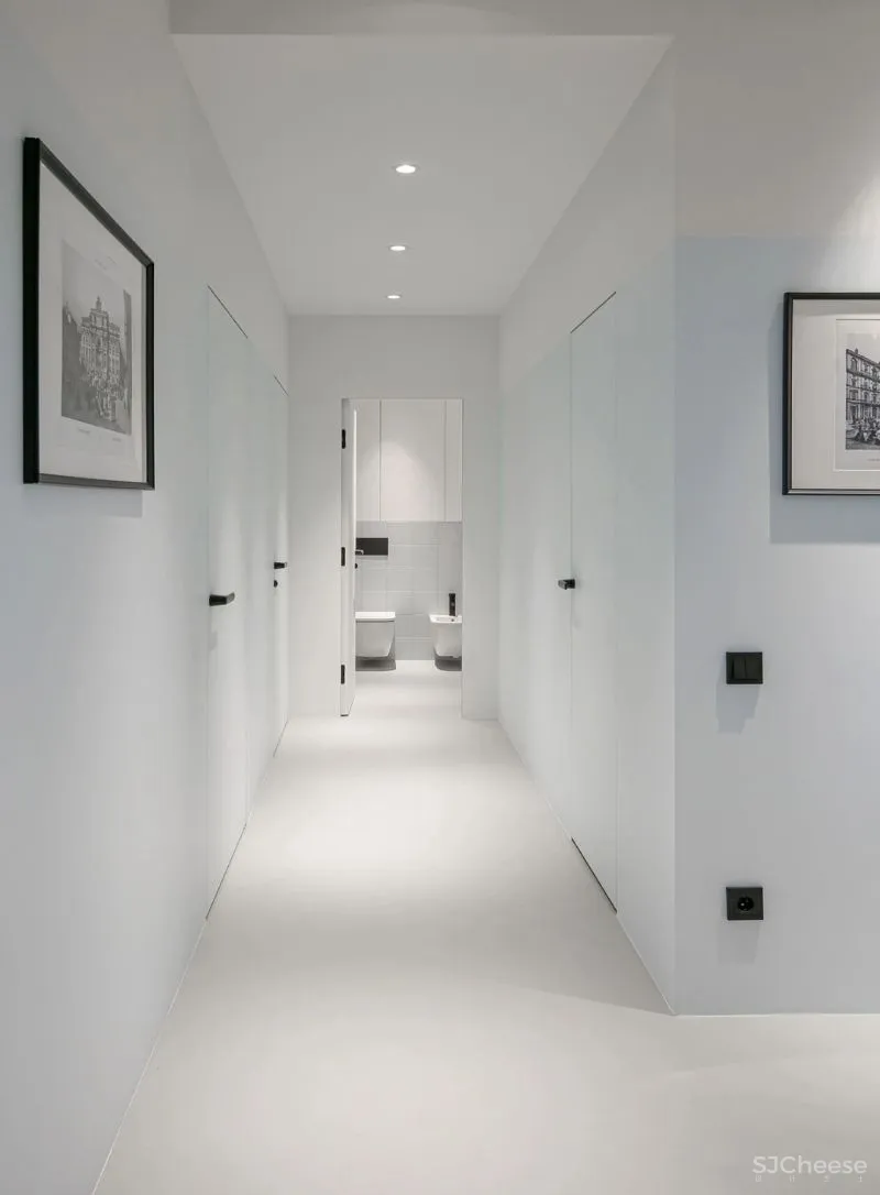 147㎡ 四室一厅,利用墙面做收纳,设计朴素却实用!