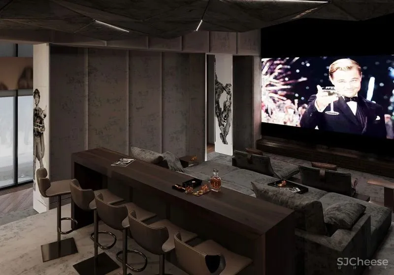 1105㎡顶层复式，奢华的气质 Ab Architects