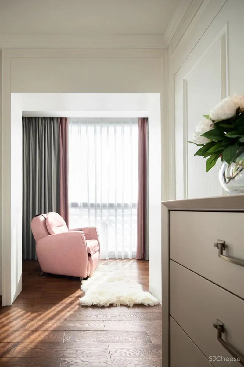 简约美式，浪漫不失温馨的优雅美居 漾设计