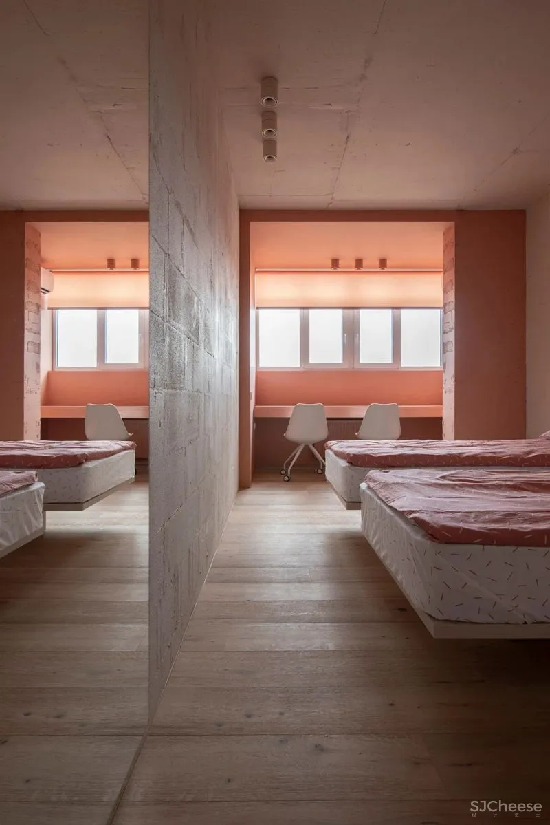 看一下Porotherm44多孔砖在这间94平米住宅中的“疯狂”使用！