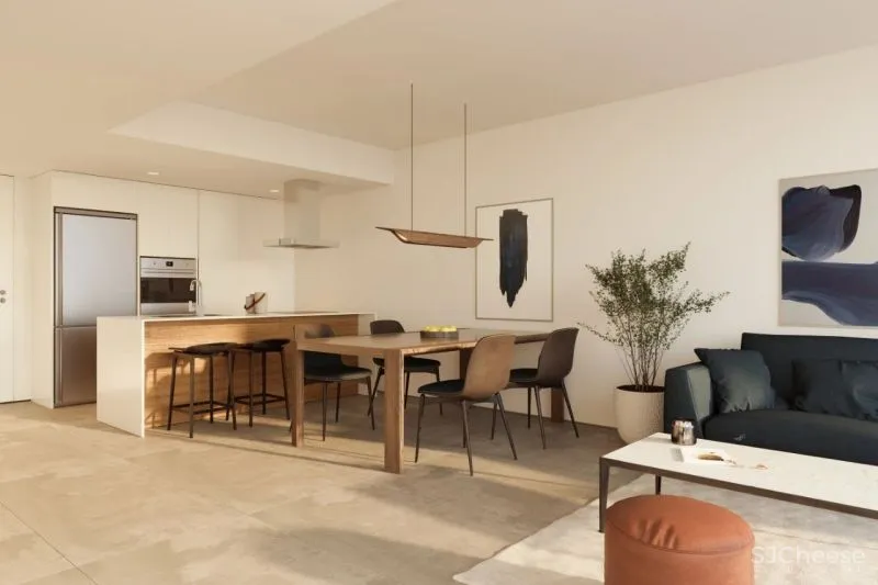 放弃顶层公寓,改做会所,这样布置整栋楼的格调都高了