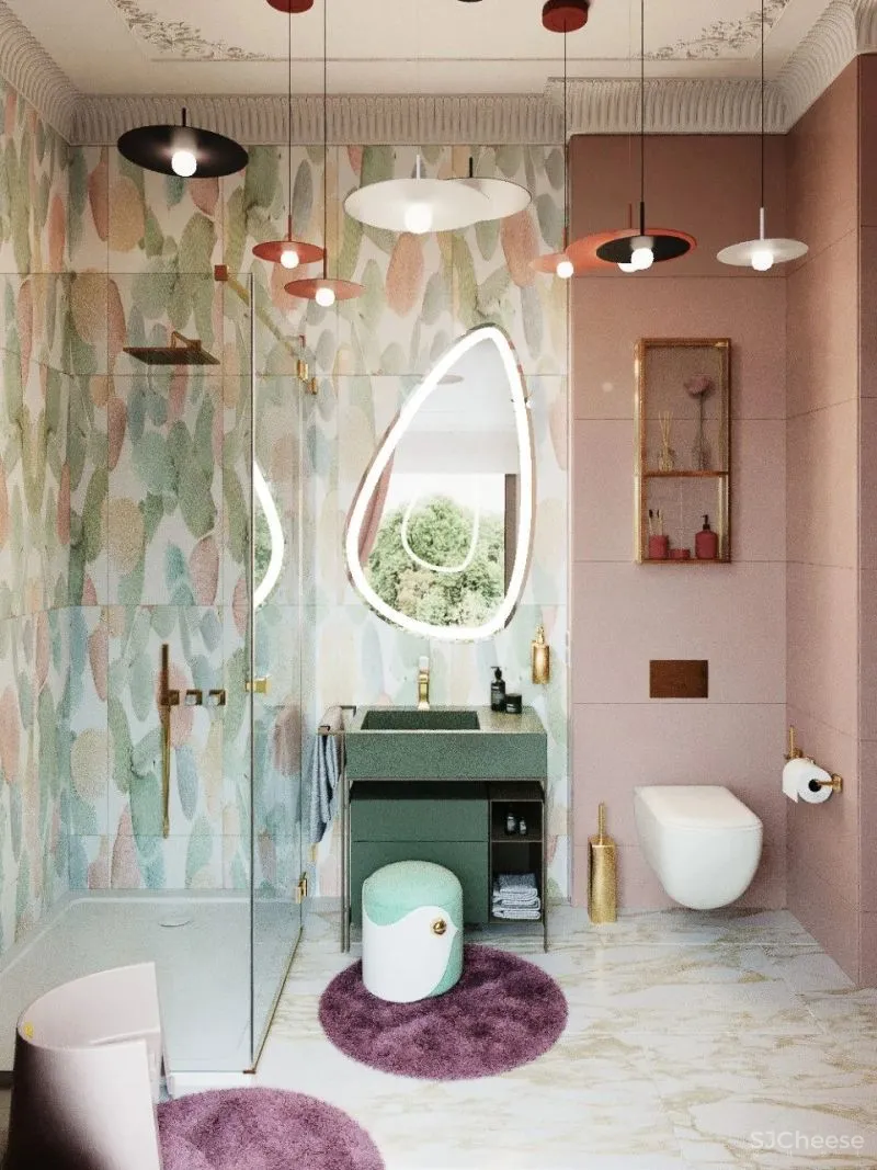 1100m²豪宅:看惯了极简,有点怀念这种“金碧辉煌”