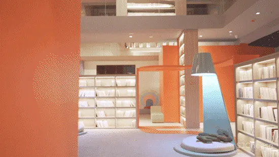 源于安徒生的设计灵感,钢筋水泥下的童话书屋 宇合光年