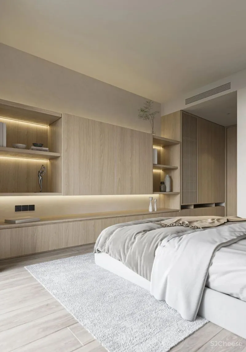 把茶室装进客厅，在这个家中，简洁是最高级的语言！