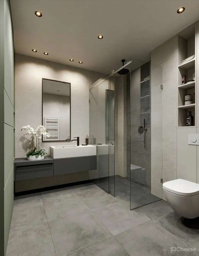 320㎡轻奢别墅,现代生活的质感美!