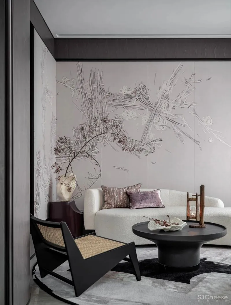 WJID维几设计｜新作 时尚风范 祥新·大唐样板间｜样板间