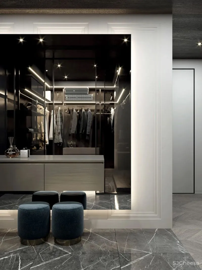 115㎡轻奢主义，彰显个性