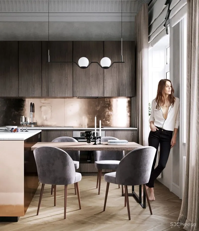 70㎡极致美感，低调奢华 MAKE Interiors