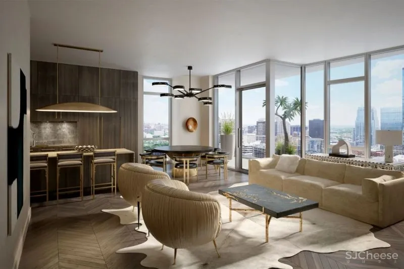 设计女神Kelly Wearstler的豪华公寓设计!设计师:买不起也一定要去住一晚