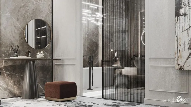 107m²高级灰的轻奢质感