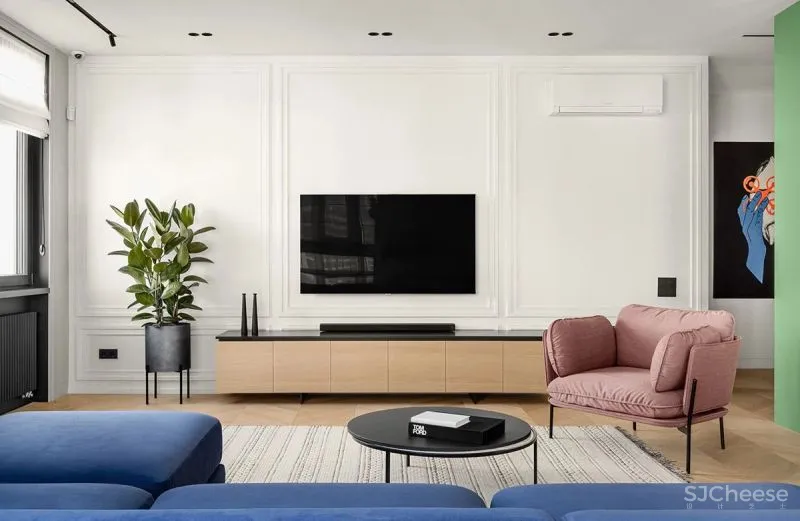 像森林的风,像湖面的波,像娇嫩的花!这间146平米住宅太清新了