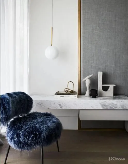 钴蓝色点燃空间气质