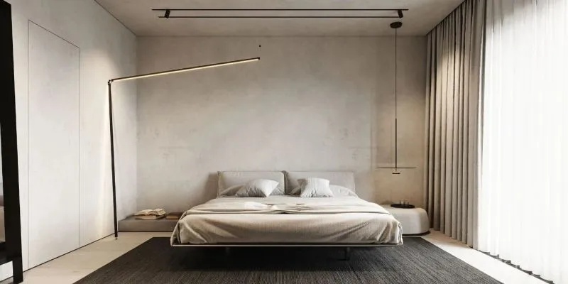 微水泥与木饰面,无限放大的高级感