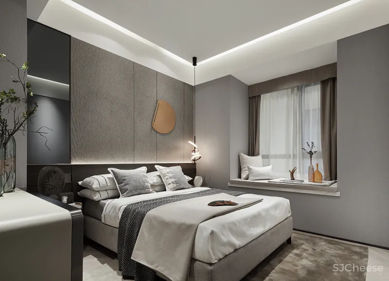 143㎡简约设计，质朴淡雅，高级范！