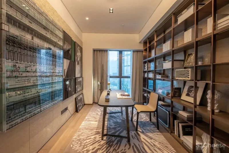 李玮珉力作 重庆千万级豪宅「万科.锦绣滨江」样板间效果图和实景照片