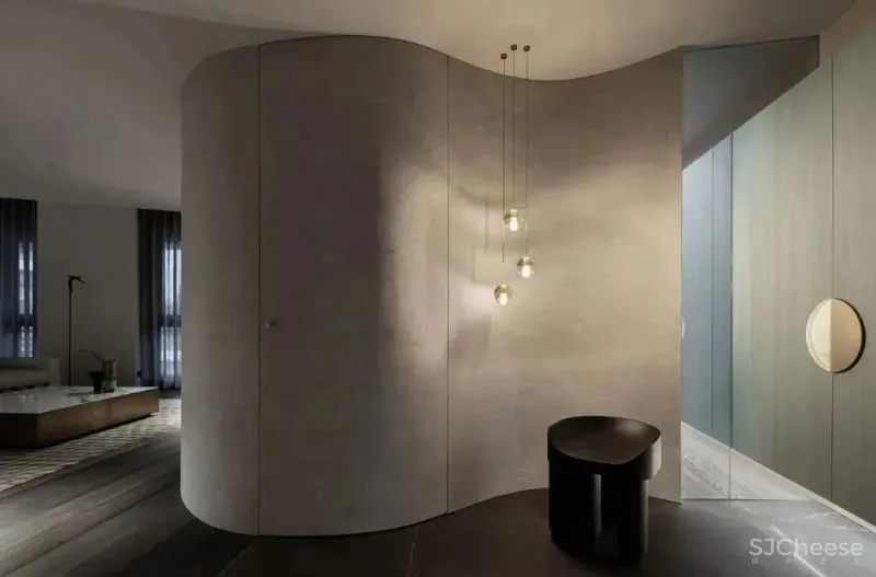 弧形 曲面，不一般的新时代住宅 源原设计