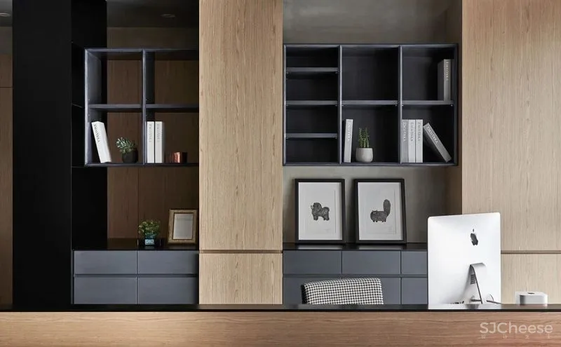 台式高级灰设计,质感空间!