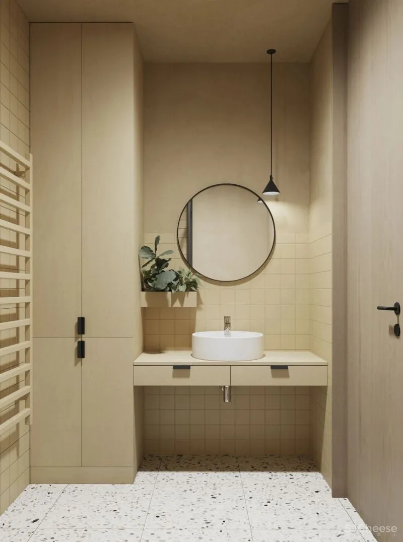 莫兰迪红,橄榄绿......简约空间的色彩之美