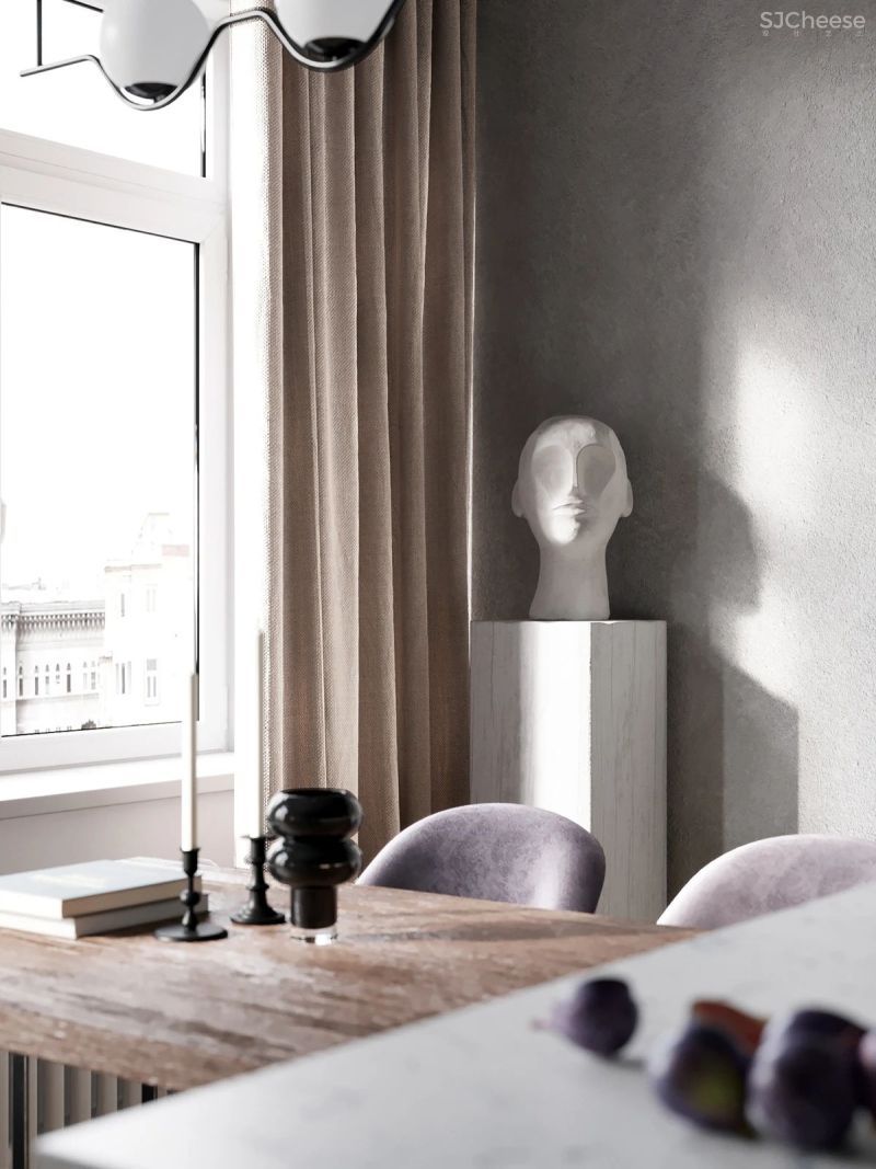 70㎡极致美感，低调奢华 MAKE Interiors