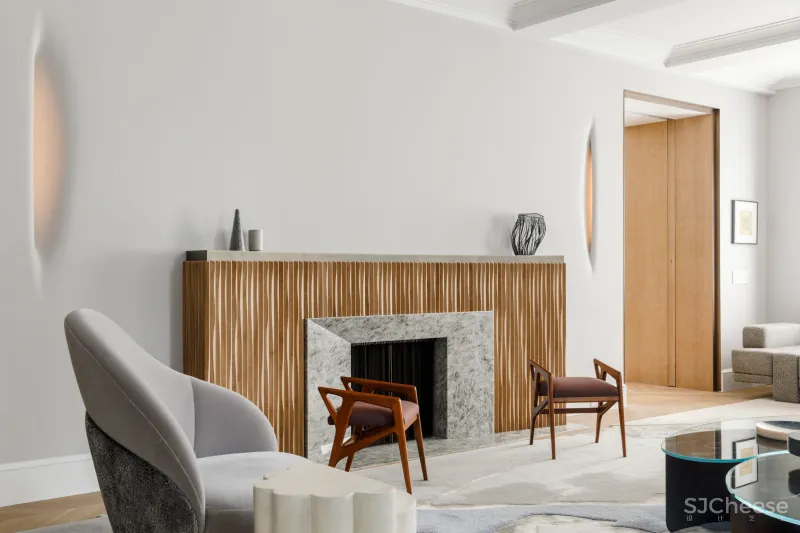 370㎡ 四居室公寓翻新,入户玄关美成了艺廊,这才是奢居典范