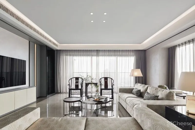 鸿艺源 深圳新天鹅堡 270m² 大平层设计,匿大美于无形,藏万象于天成!