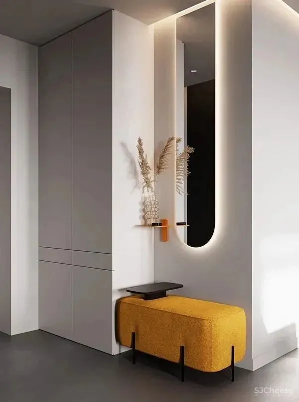 玄关墙这样设计,一进门就“旺”到你!