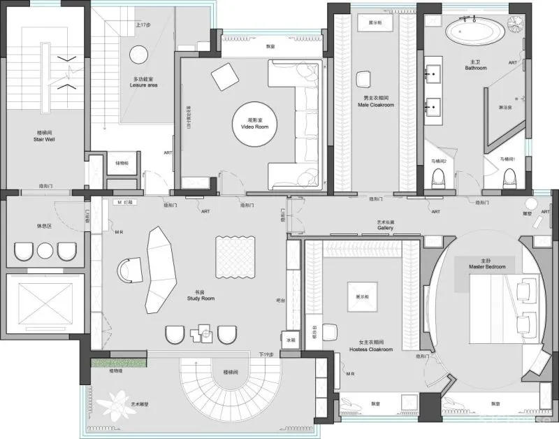 StudioY余颢凌力作 武汉天地「御江苑」私宅设计