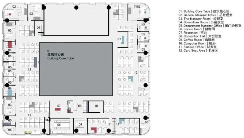 新作 国际物流公司总部办公设计,深圳 向限建筑