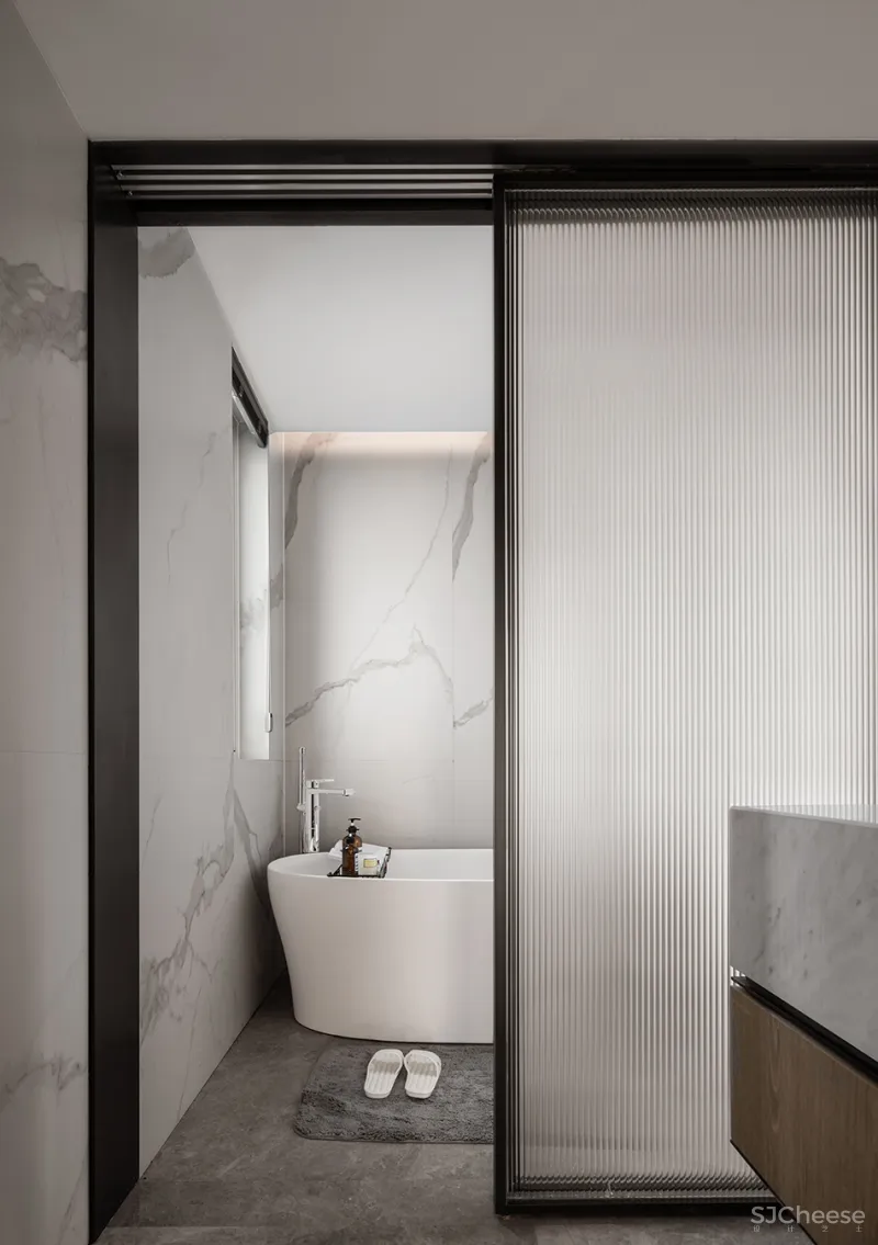 唐忠汉:207㎡简约设计,质朴、高级美!