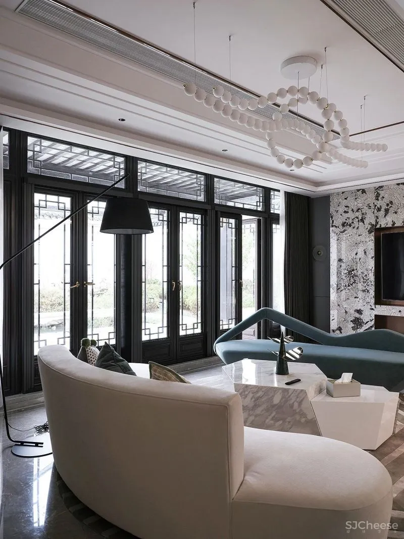 MA.DESIGN:500㎡精致私宅,诠释真正的简与奢!