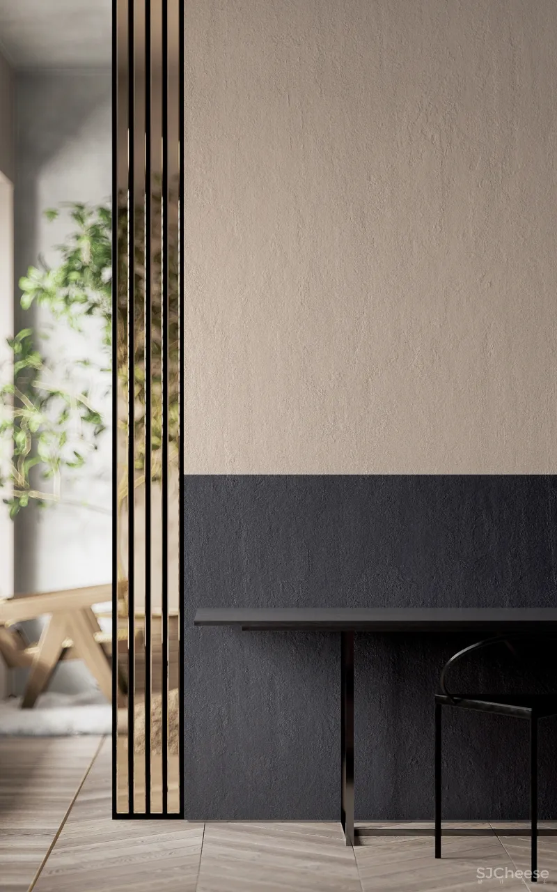 原木风也能打造出轻奢感,这个两居室连最小细节都让人惊艳