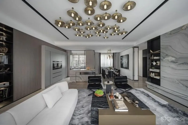 WJID维几设计｜新作 时尚风范 祥新·大唐样板间｜样板间