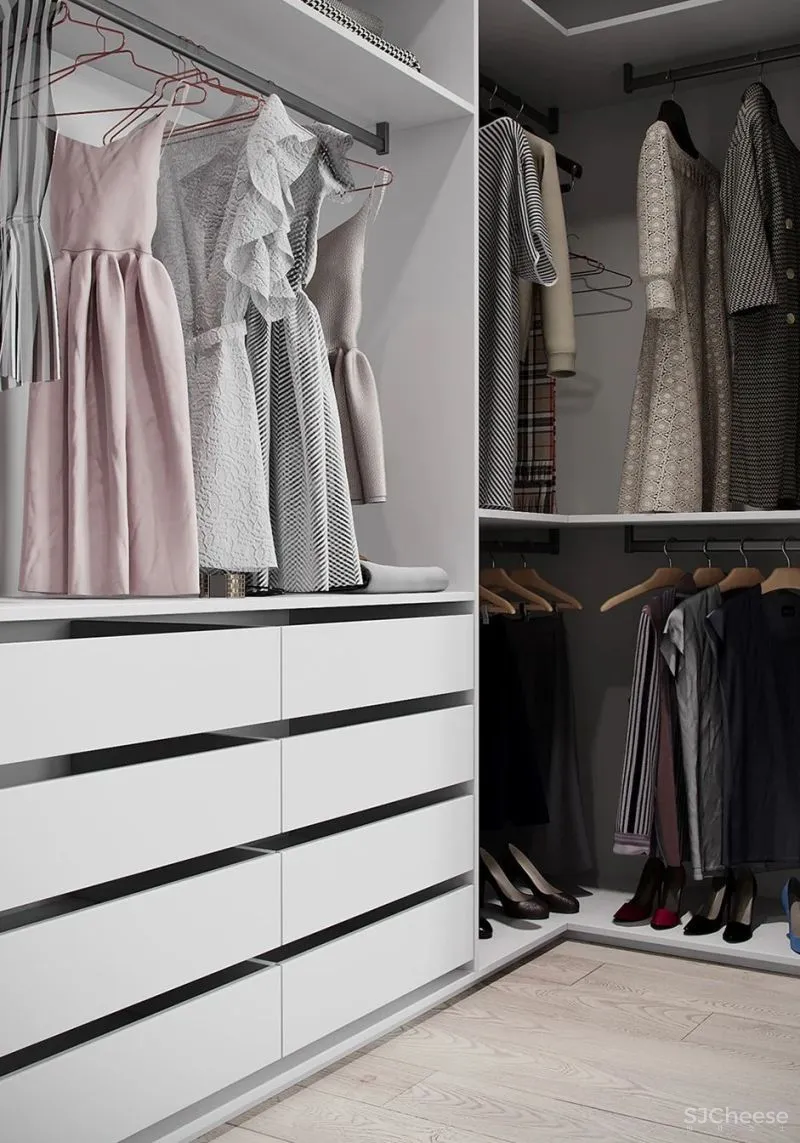 极简白 原木,耐看才是家的样子!