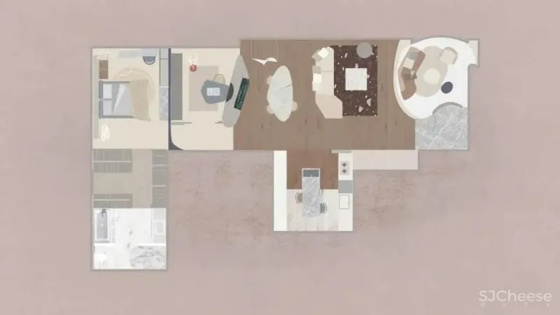 弧形 曲面，不一般的新时代住宅 源原设计