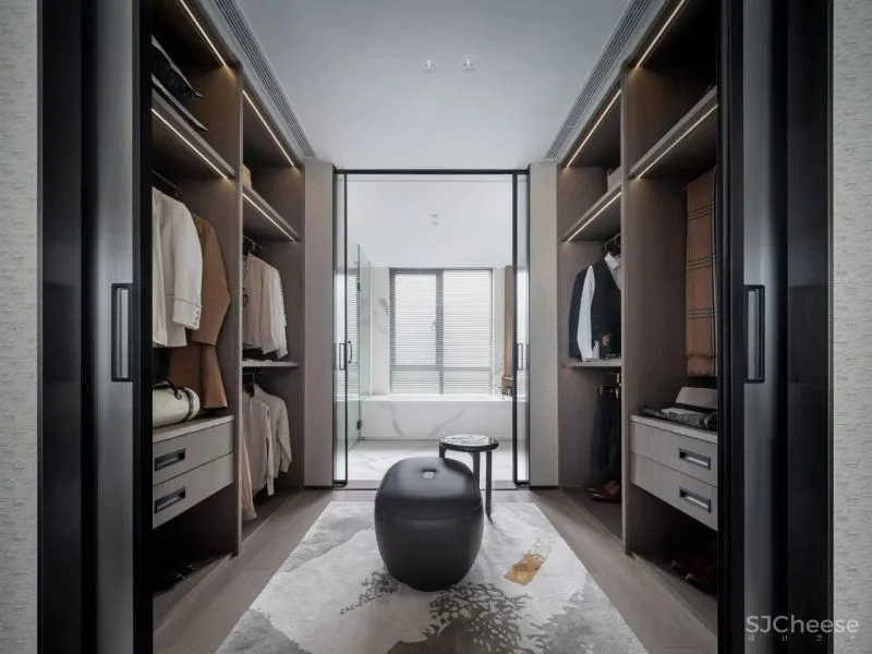 WJID维几设计｜新作 时尚风范 祥新·大唐样板间｜样板间