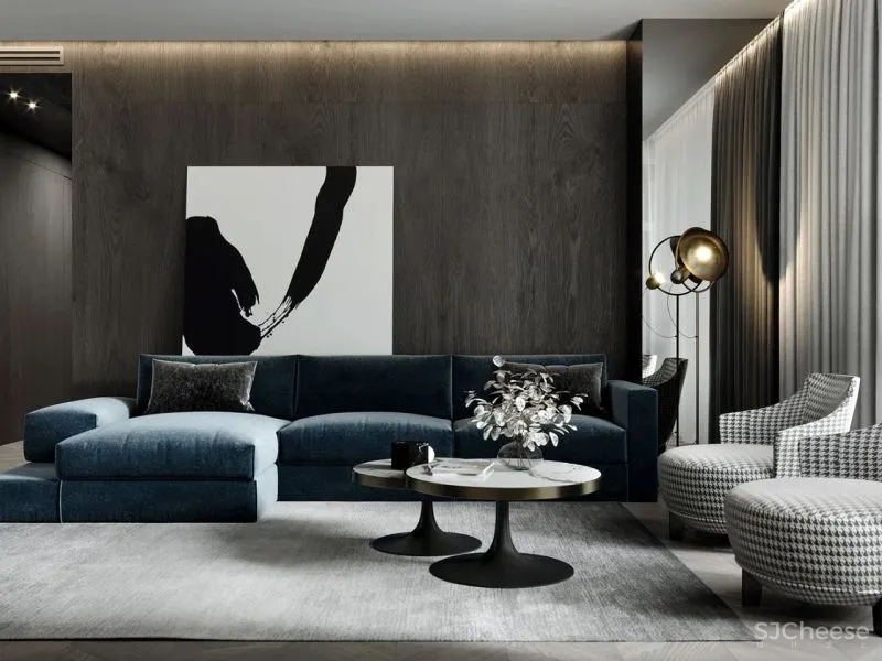 115㎡轻奢主义，彰显个性