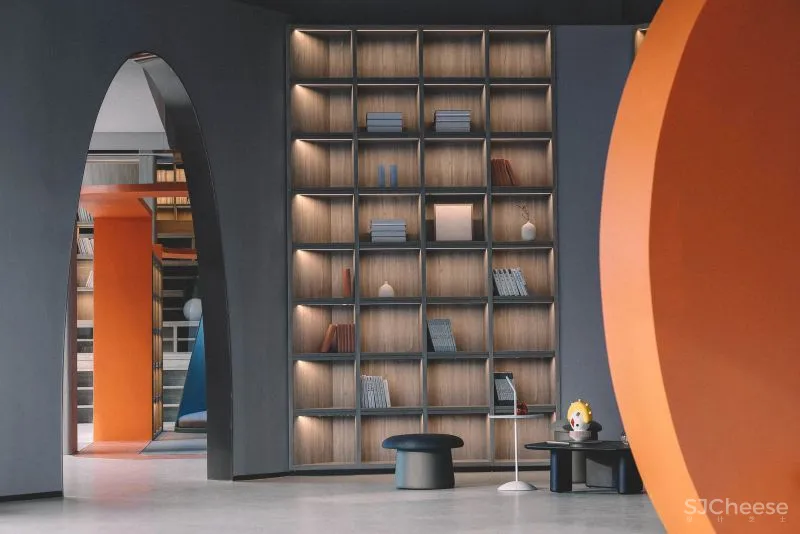 源于安徒生的设计灵感,钢筋水泥下的童话书屋 宇合光年