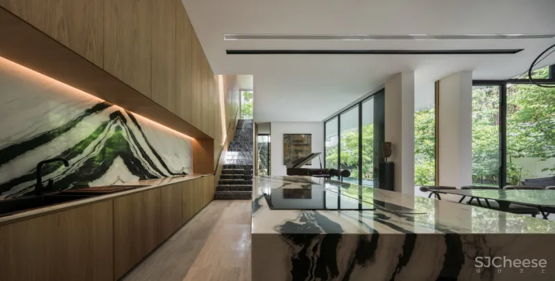 950㎡ 双层别墅,用光影做最美的装饰