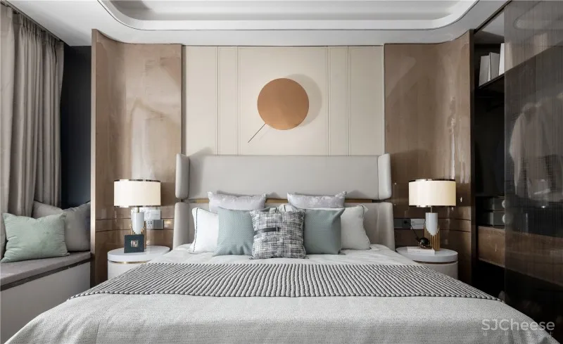 德方圆 | 160平样板间 水之绿 泉之韵